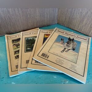 Complete 2008 set Small Farmer’s Journals
